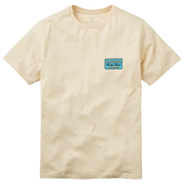 Passenger  Beechey Recycled Cotton T-Shirt - T-shirt, beige