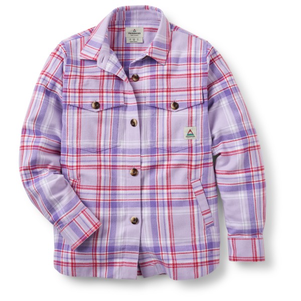 Passenger  Women's Stella Organic Cotton L/S Shirt - Blouse, purper
