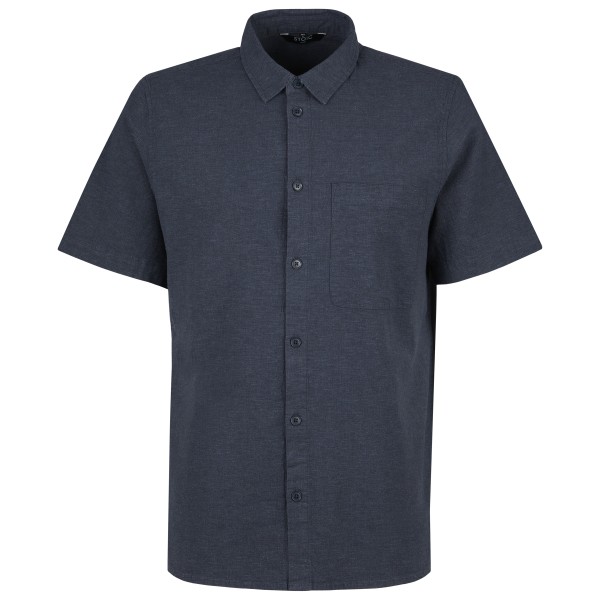 Stoic  Hemp54 BjurholmSt. S/S Shirt - Overhemd, blauw