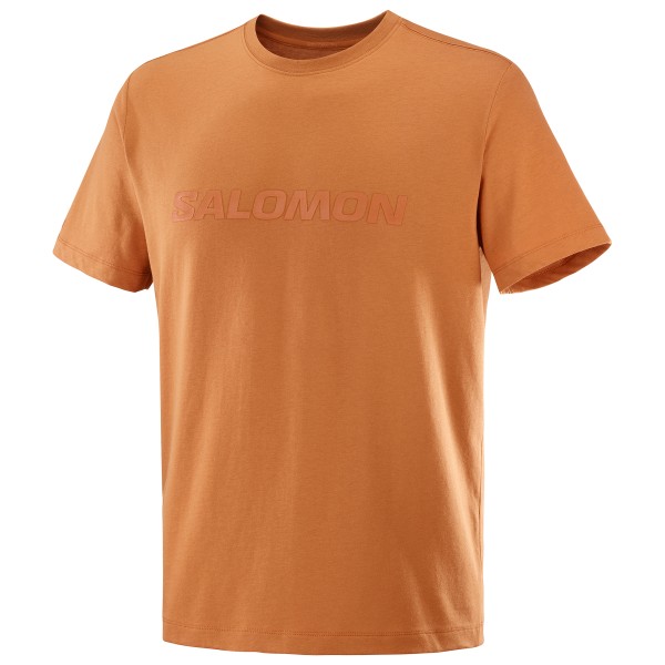 Salomon  Big Logo T-Shirt - T-shirt, oranje