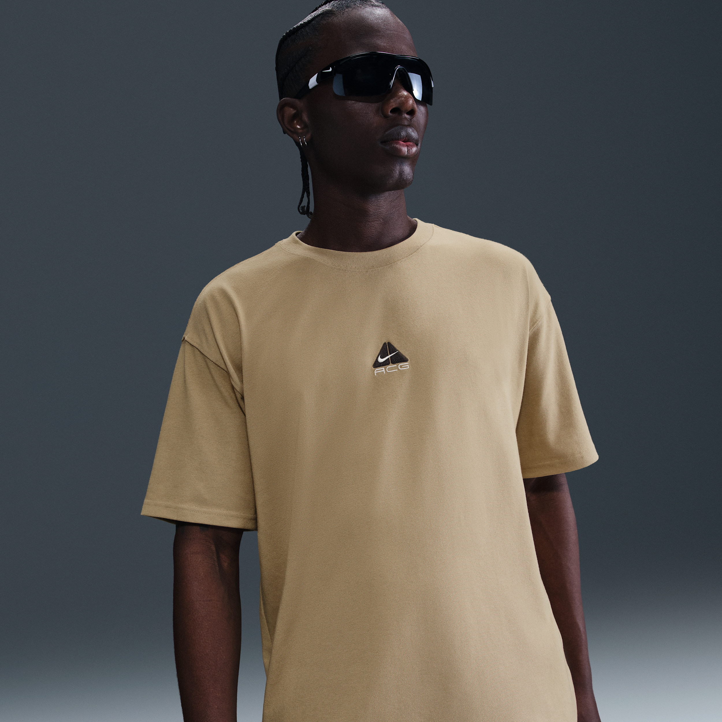 Nike ACG Lungs T-Shirt, Ecru Tint