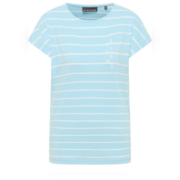 ELBSAND  Women's Selma - T-shirt, blauw