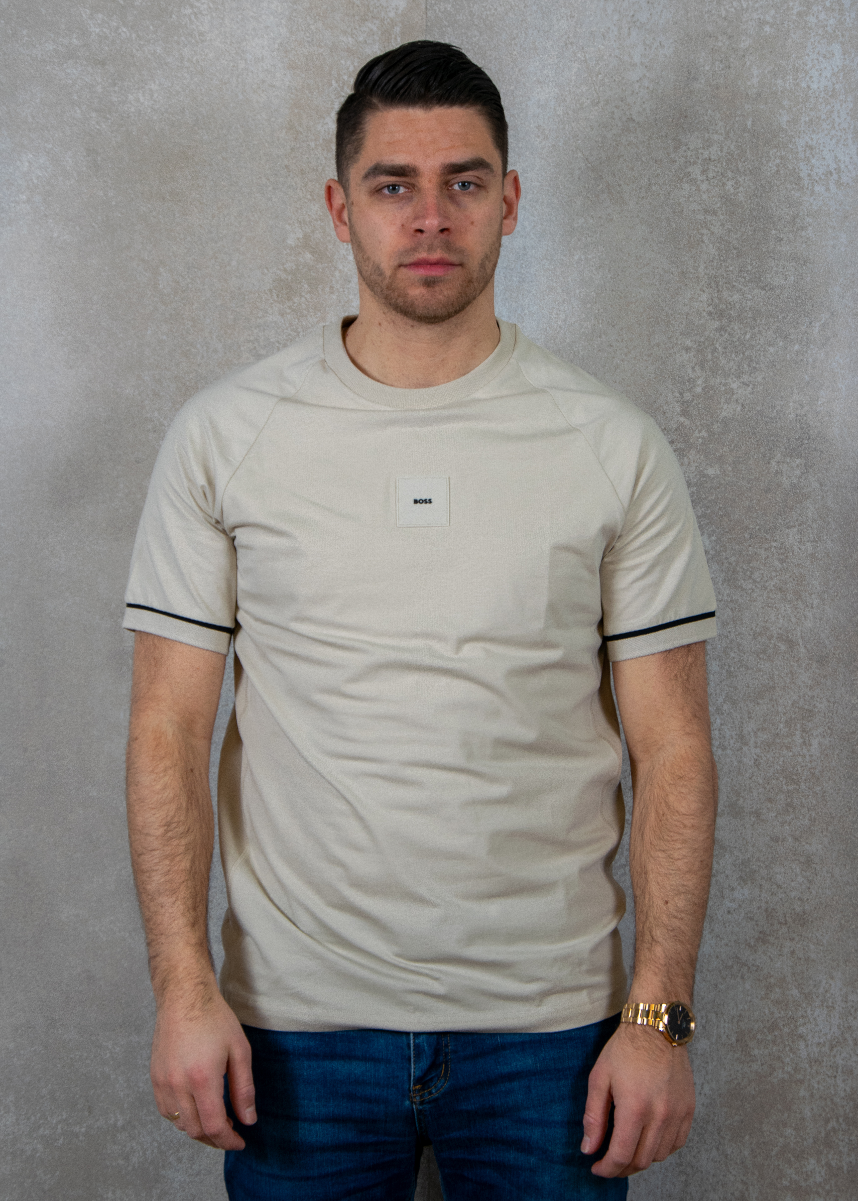 Hugo Boss Tee rib ac