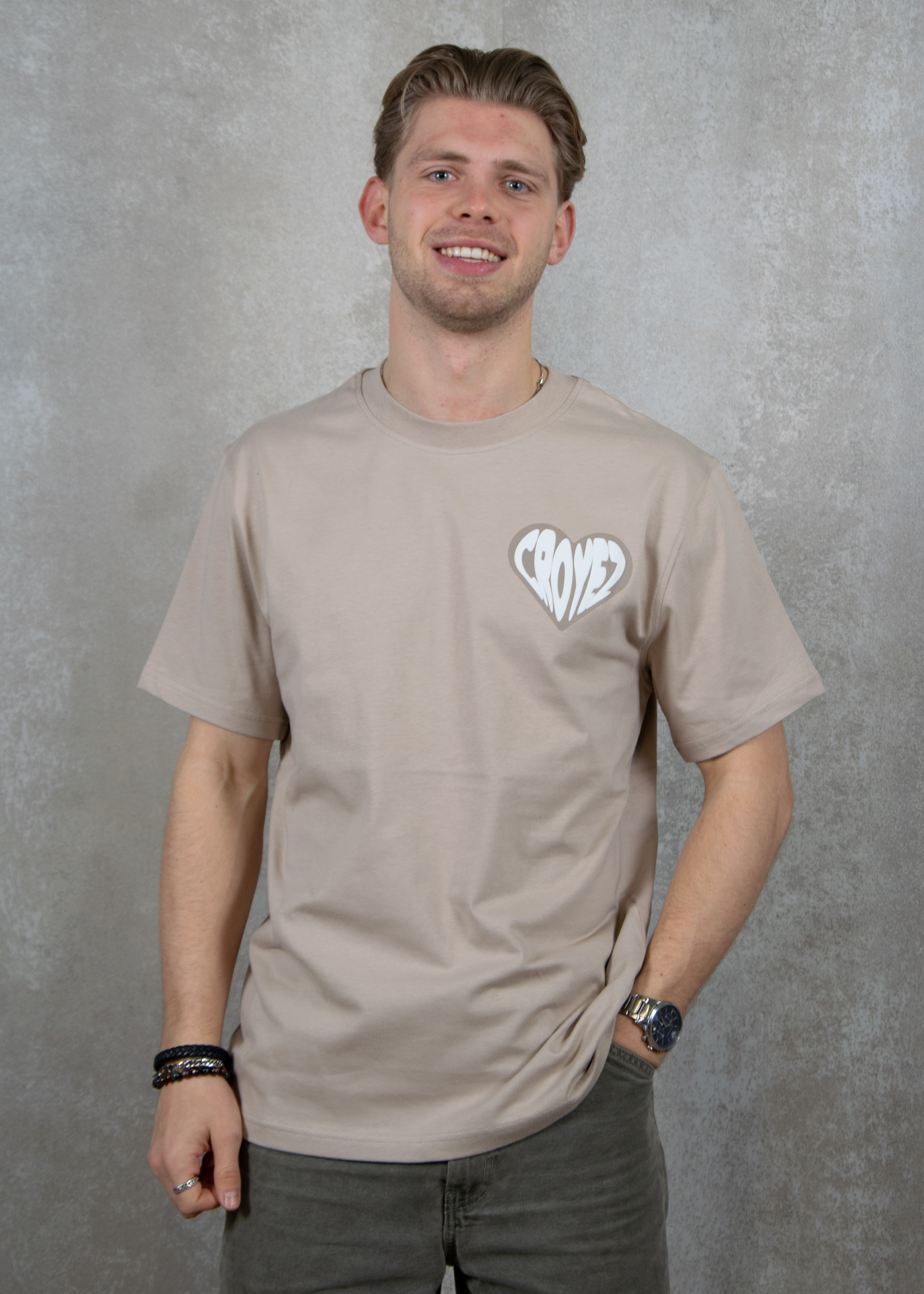 Croyez Homme Puffed heart t-shirt