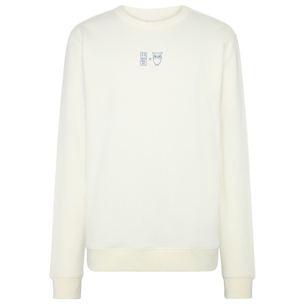 KnowledgeCotton Apparel  Water Is Life Regular Crew Sweat - Trui, egret