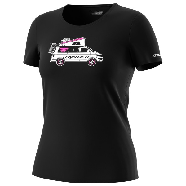 Dynafit  Women's Graphic Cotton S/S Tee - T-shirt, zwart