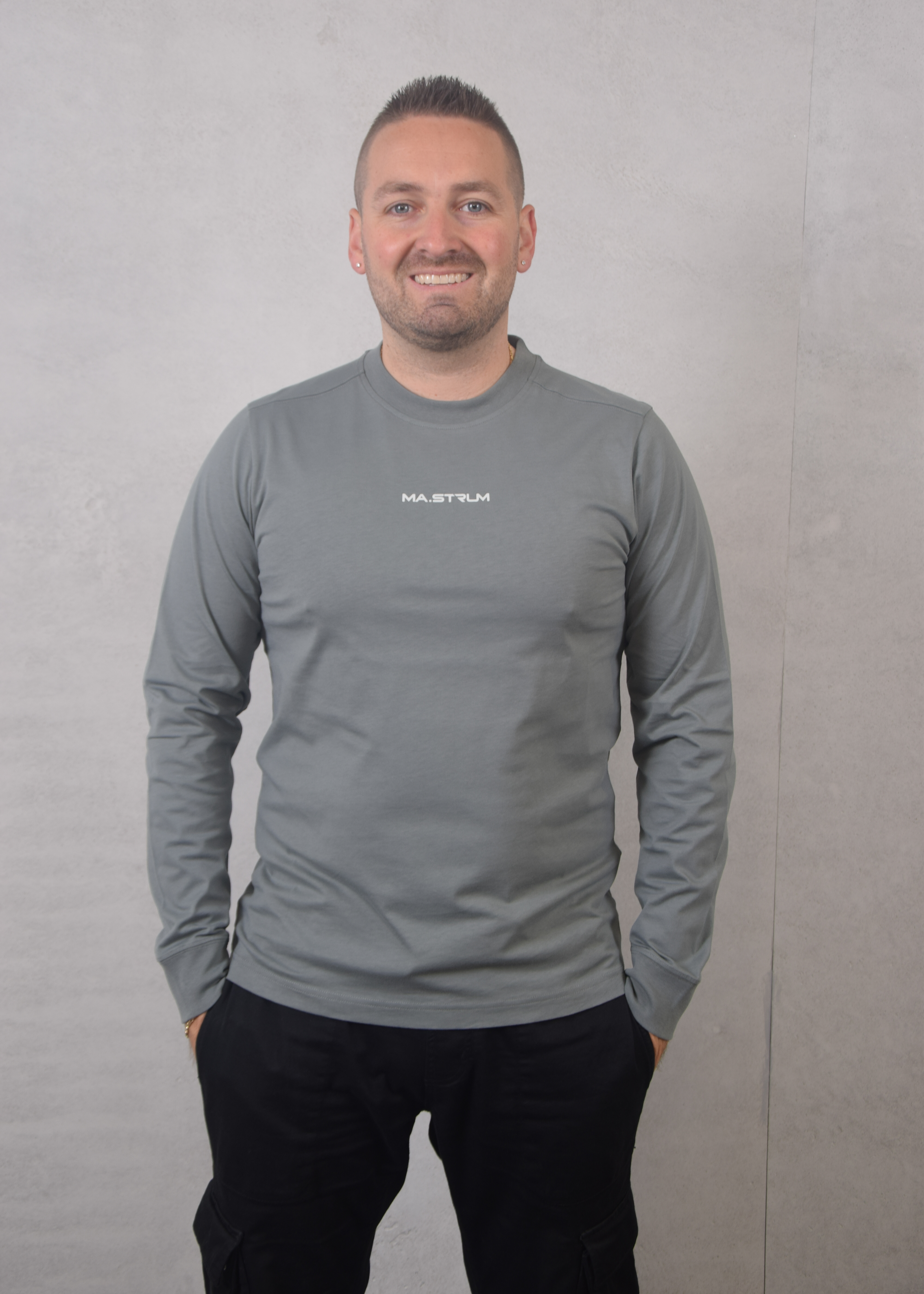 Ma.strum Ls printed tee