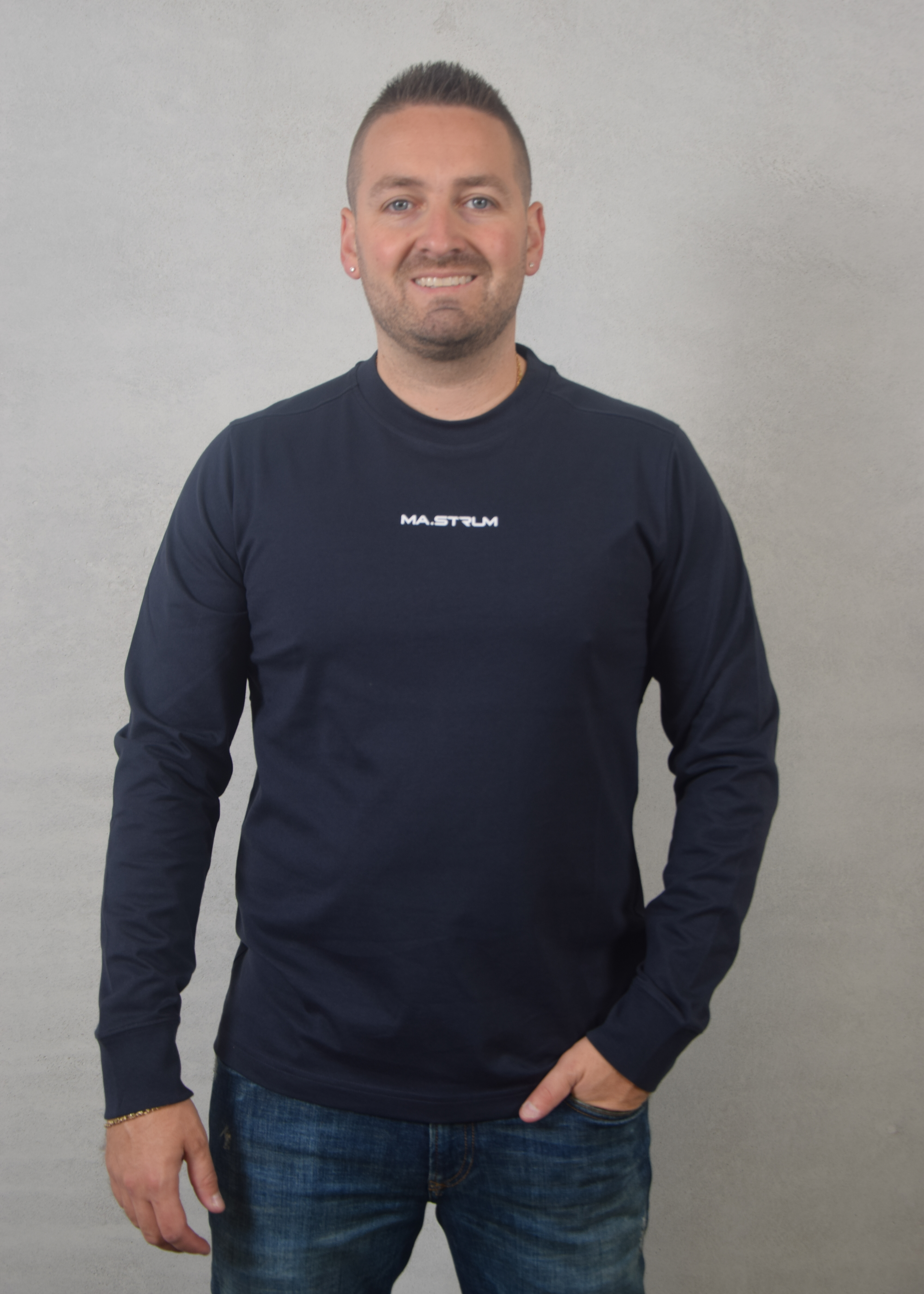 Ma.strum Ls printed tee