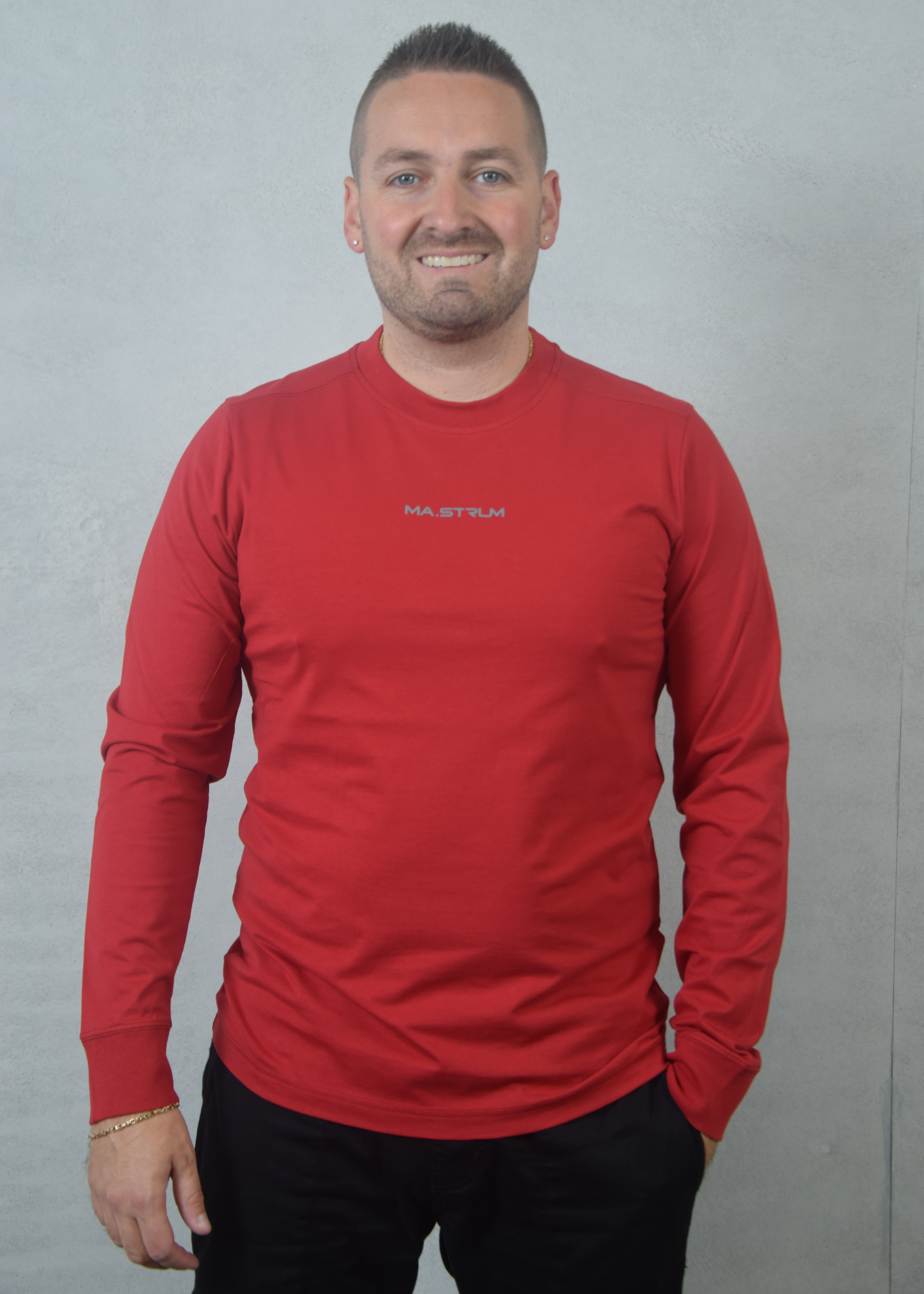 Ma.strum Ls printed tee
