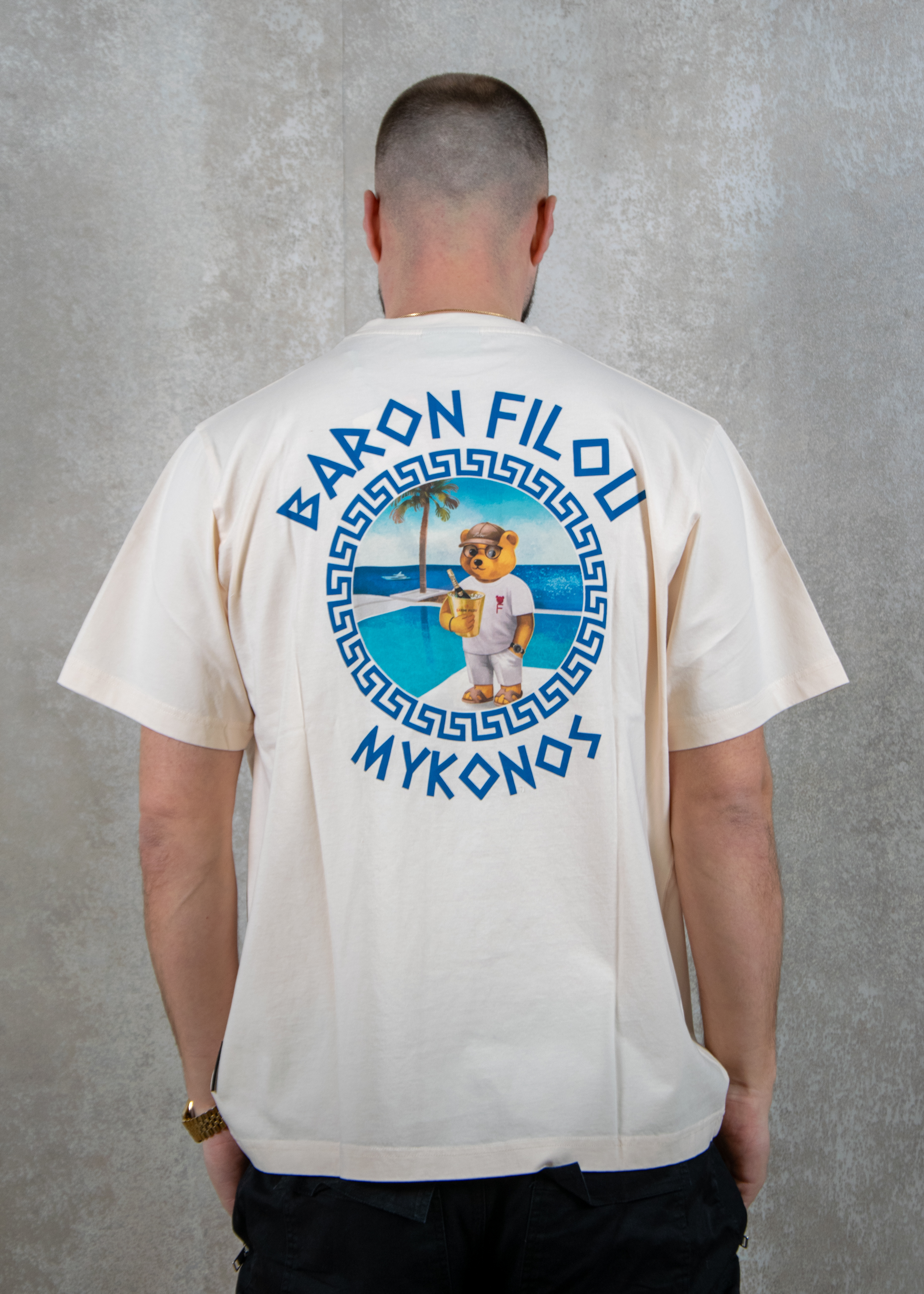 Baron Filou Oversized backprint the beach club king