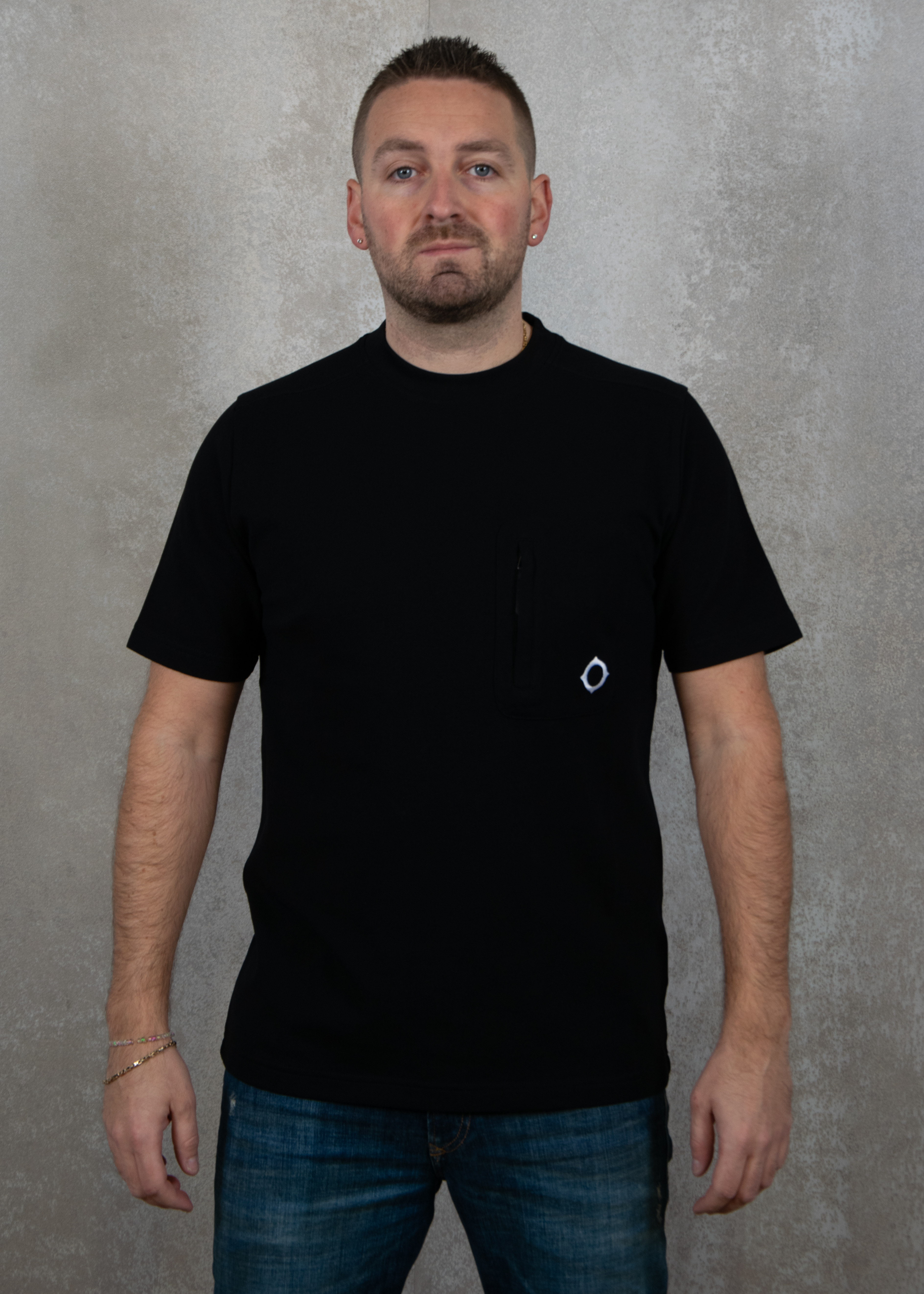Ma.strum Ss pique pocket tee