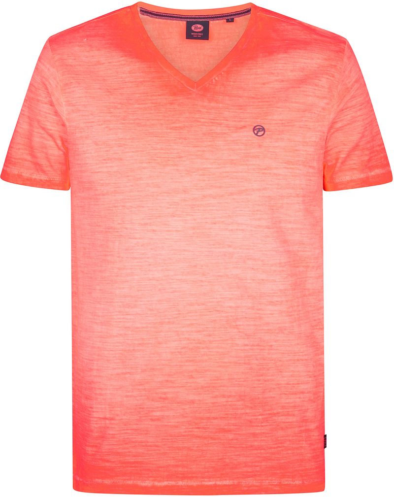Petrol T-Shirt Stingray Bright Coral