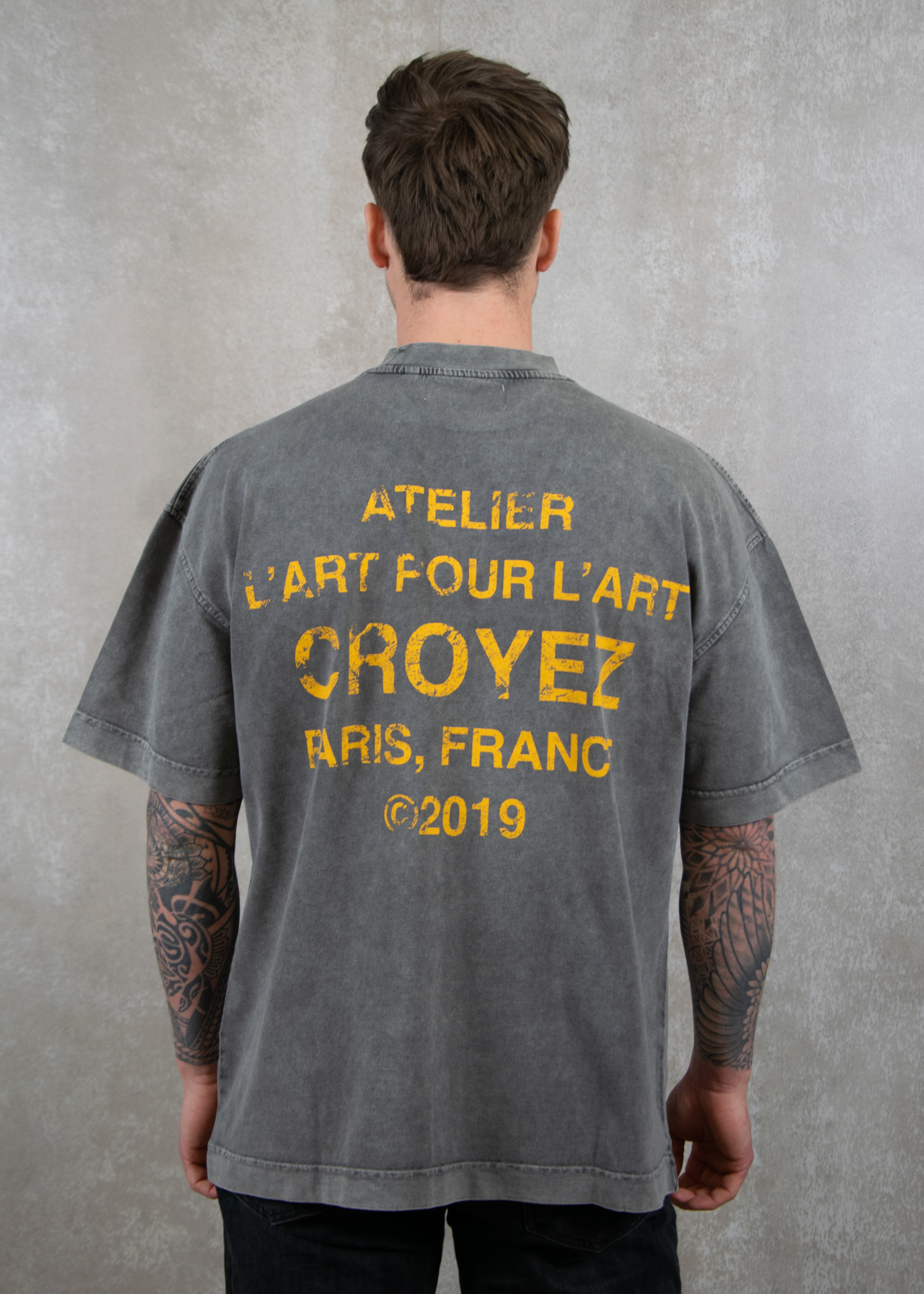 Croyez Homme Gallery grunge t-shirt