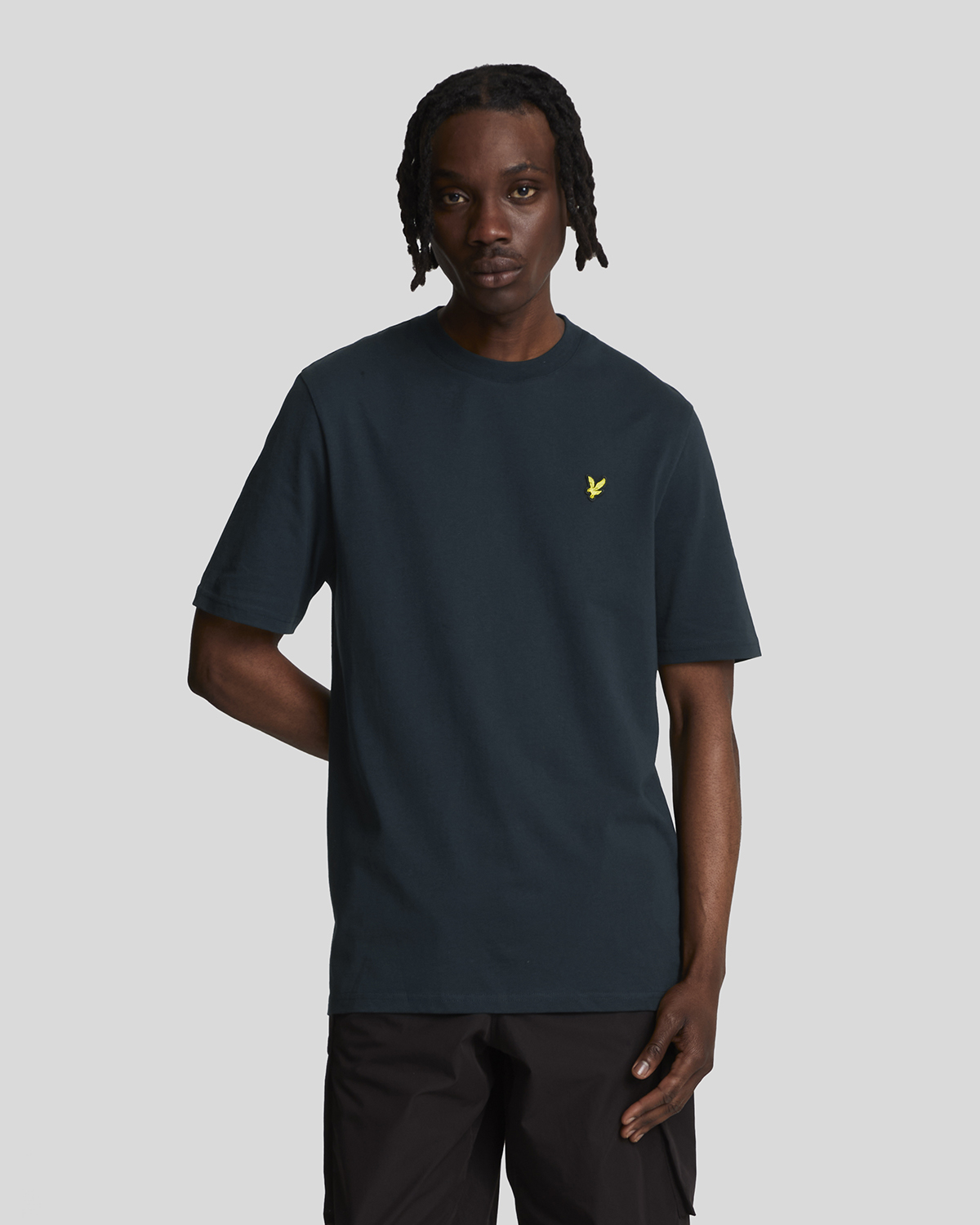 Lyle and Scott Tartan heritage graphic t-shirt