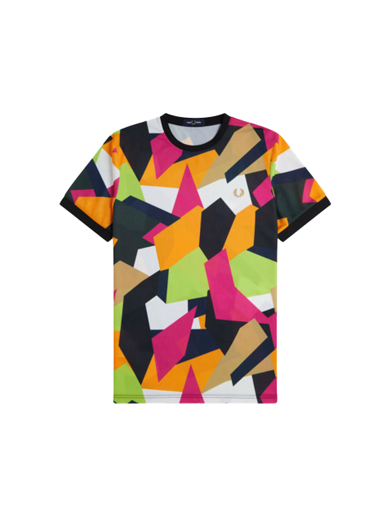 Fred Perry On court printed t-shirt