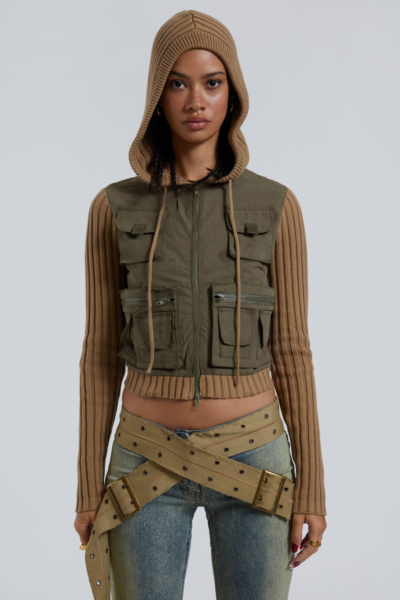Jaded London Crosby Cargo Jacket
