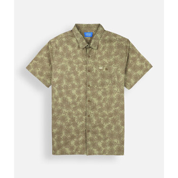Oxbow Overhemd Lange Mouw  Bedrukt shirt met korte mouwen CORAIL