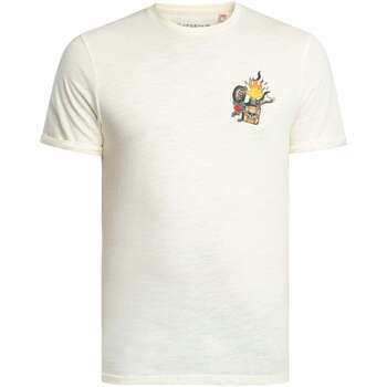 Schott T-shirt Korte Mouw  Vintage T-shirt met borstprint
