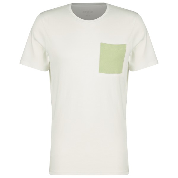 Stoic  Hemp30 AmalSt. Pocket Tee - T-shirt, wit