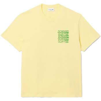 Lacoste T-shirt  Logo Graphic T-Shirt Yellow/Green