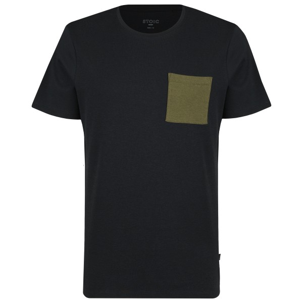 Stoic  Hemp30 AmalSt. Pocket Tee - T-shirt, zwart