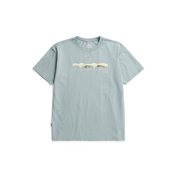 NIKIN  Treeshirt Mountain Panorama - T-shirt, blauw
