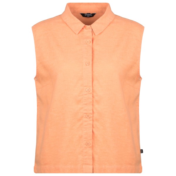 Stoic  Women's Hemp54 BjurholmSt. Blouse - Blouse, beige/oranje