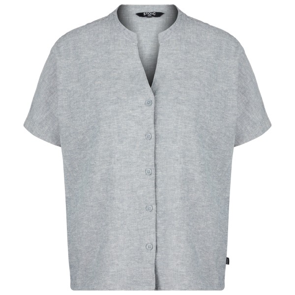 Stoic  Women's Hemp54 BjurholmSt. S/S Blouse - Blouse, grijs