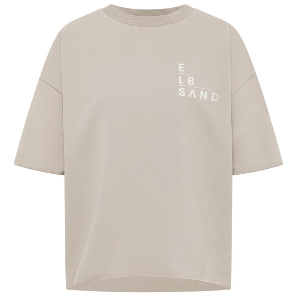 ELBSAND  Women's Gaelle - T-shirt, soft mud