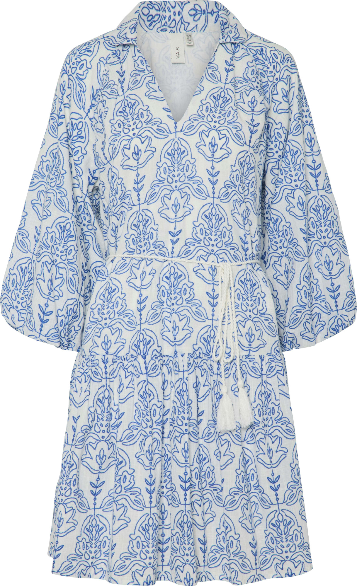 Y.A.S Yascinni 3/4 dress s. star white/cinni pro