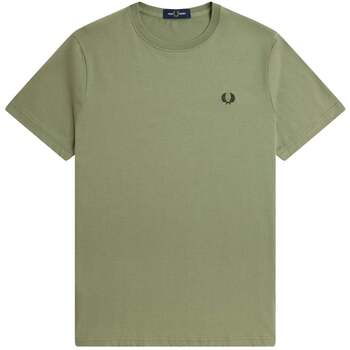 Fred Perry T-shirt  Crew Neck T-Shirt Olive Mint