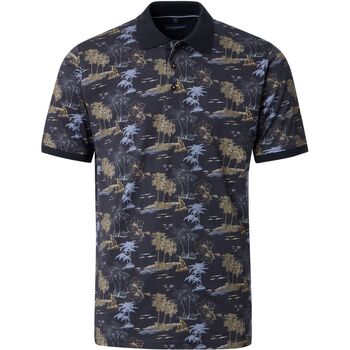 Casa Moda T-shirt  Poloshirt Print Navy