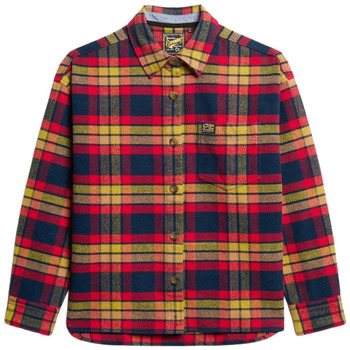 Superdry Overhemd  Surchemise à carreaux en flanelle femme
