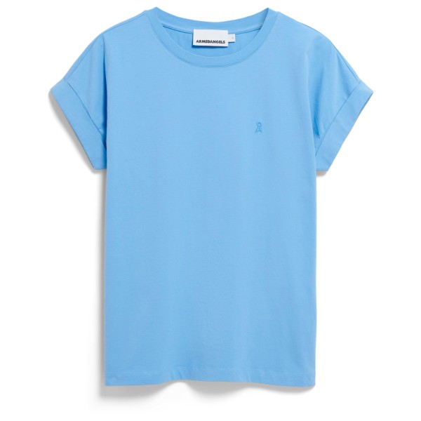 ARMEDANGELS  Women's Idaa Logo - T-shirt, blauw