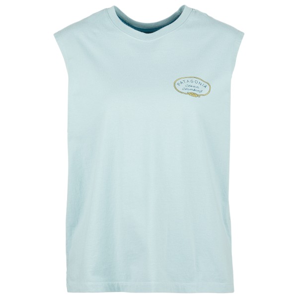 Patagonia  Women's Clean Climb Roots Boxy Organic Tank - Top, blauw
