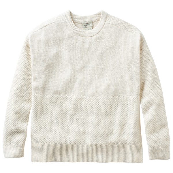 Passenger  Women's Cove 2.0 Organic Cotton Knitted Jumper - Trui, beige/wit