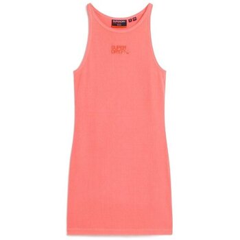 Superdry Jurk  Robe à dos nageur côtelée brodée femme