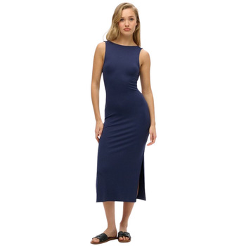 Superdry Jurk  Robe mi-longue à dos torsadé en jersey femme