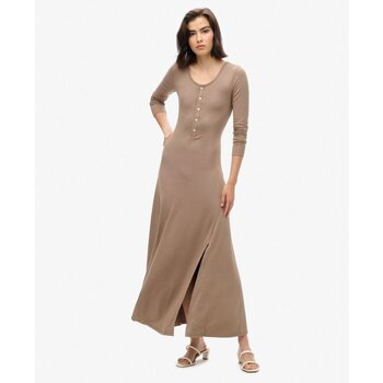Superdry Jurk  Robe mi-longue semi-boutonnée femme