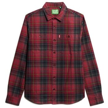 Superdry Overhemd Lange Mouw  Surchemise à carreaux Vintage