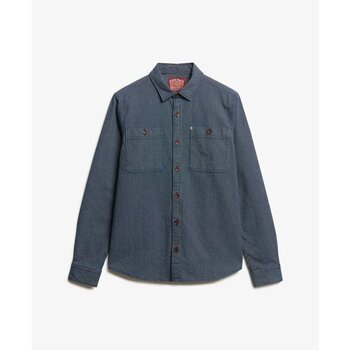 Superdry Overhemd Lange Mouw  Surchemise en laine The Merchant Store