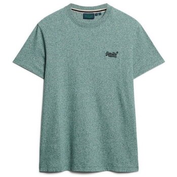 Superdry T-shirt Korte Mouw  T-shirt en coton bio Essential Logo