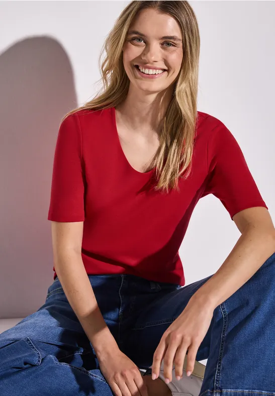 STREET ONE T-shirt Style Palmira in de nieuwe stijl palmira