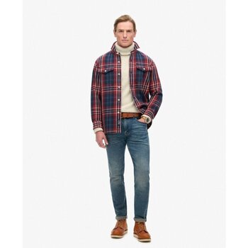 Superdry Overhemd Lange Mouw  Chemise épaisse à carreaux The Merchant Store