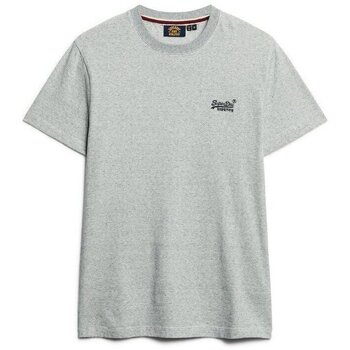 Superdry T-shirt Korte Mouw  T-shirt en coton bio Essential Logo