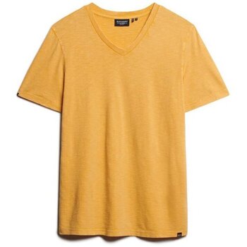 Superdry T-shirt Korte Mouw  T-shirt flammé et col en V