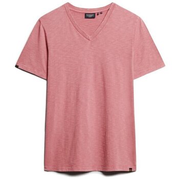 Superdry T-shirt Korte Mouw  T-shirt flammé et col en V