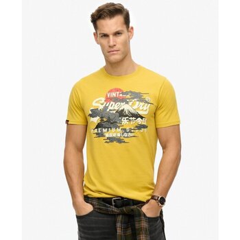 Superdry T-shirt Korte Mouw  T-shirt décontracté Vintage Logo Tokyo