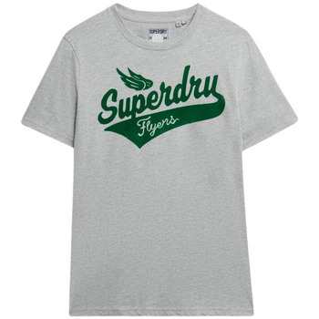 Superdry T-shirt Korte Mouw  T-shirt Flyers Script
