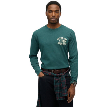 Superdry T-shirt Korte Mouw  T-shirt manches longues Athletic Essentials